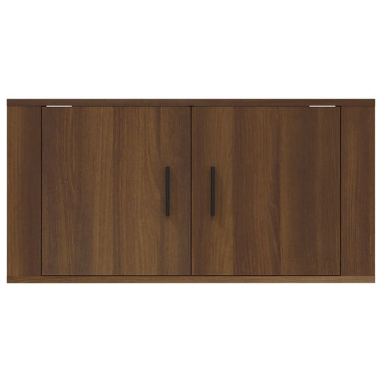 Tv-wandmeubel 80x34,5x40 cm bruin eikenkleur MeubelReus