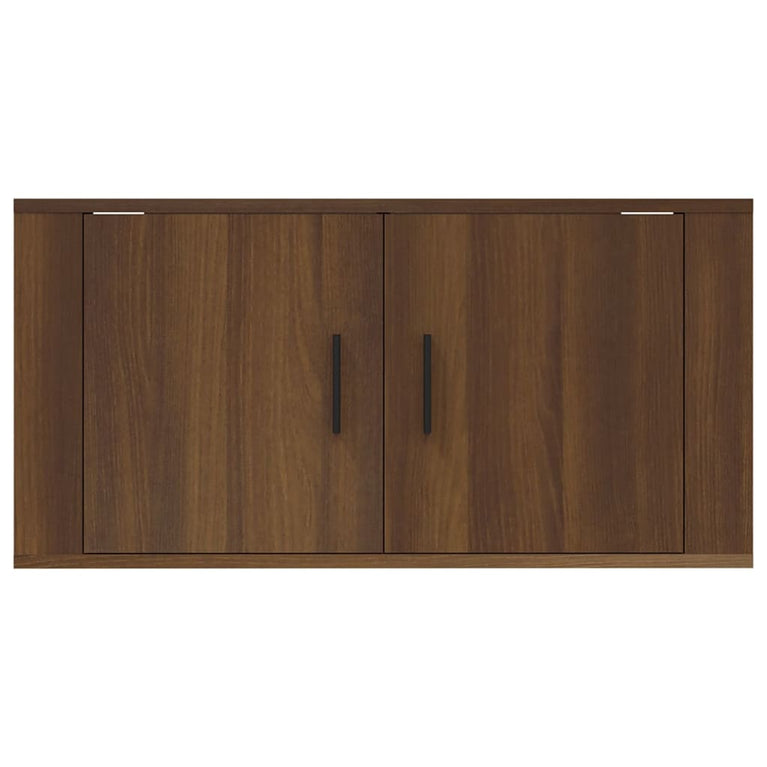 Tv-wandmeubel 80x34,5x40 cm bruin eikenkleur MeubelReus