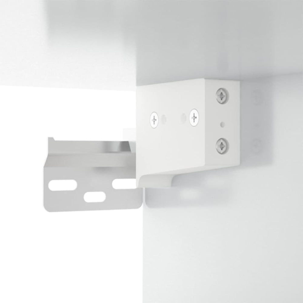 Tv-wandmeubel 100x34,5x40 cm hoogglans wit MeubelReus