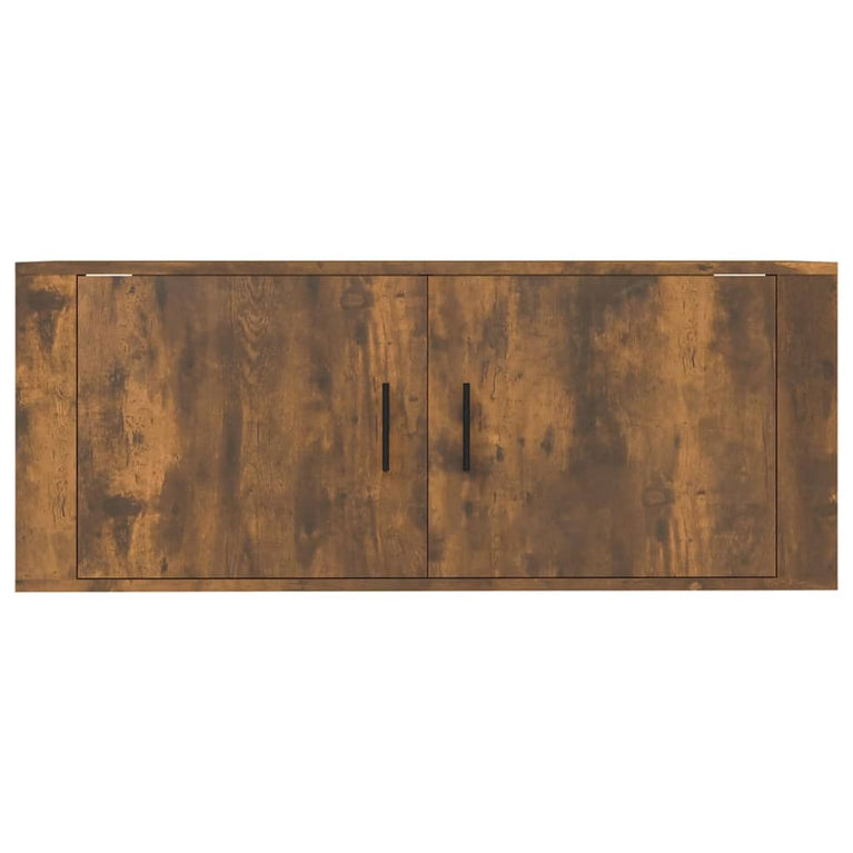 Tv-wandmeubel 100x34,5x40 cm gerookt eikenkleurig MeubelReus