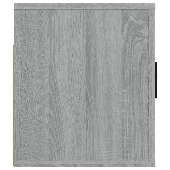 Tv-wandmeubel 100x34,5x40 cm grijs sonoma eikenkleurig MeubelReus