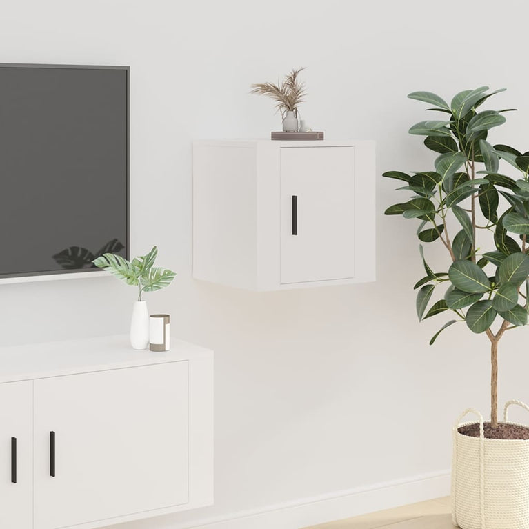 Tv-wandmeubels 2st 40x34,5x40 cm wit MeubelReus
