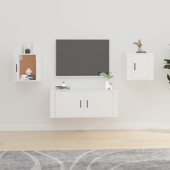 Tv-wandmeubels 2st 40x34,5x40 cm wit MeubelReus