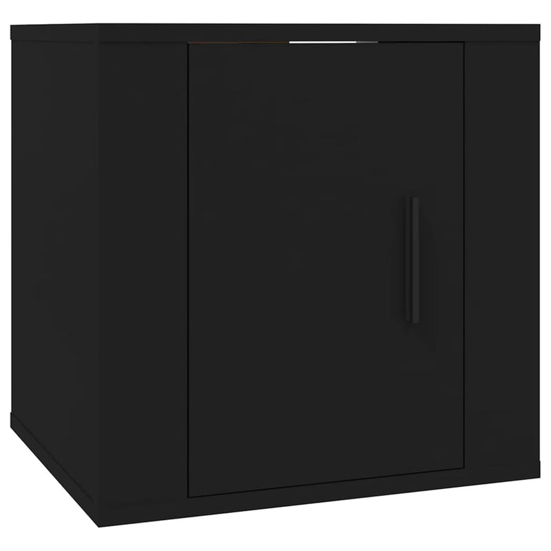 Tv-wandmeubel 40x34,5x40 cm zwart MeubelReus