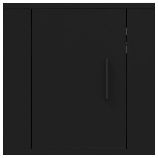Tv-wandmeubel 40x34,5x40 cm zwart MeubelReus