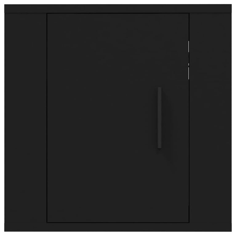 Tv-wandmeubel 40x34,5x40 cm zwart MeubelReus