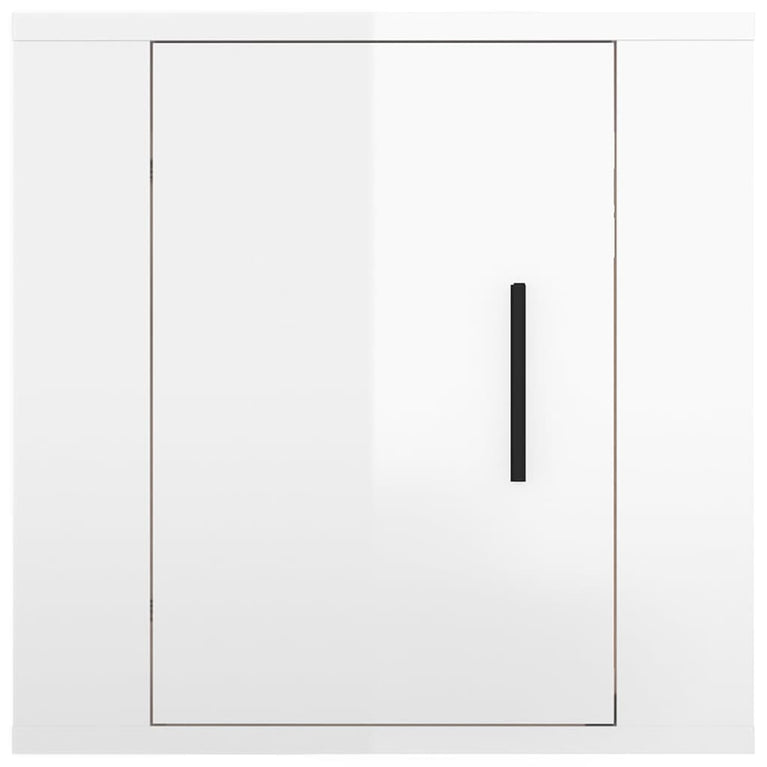 Tv-wandmeubel 40x34,5x40 cm hoogglans wit MeubelReus