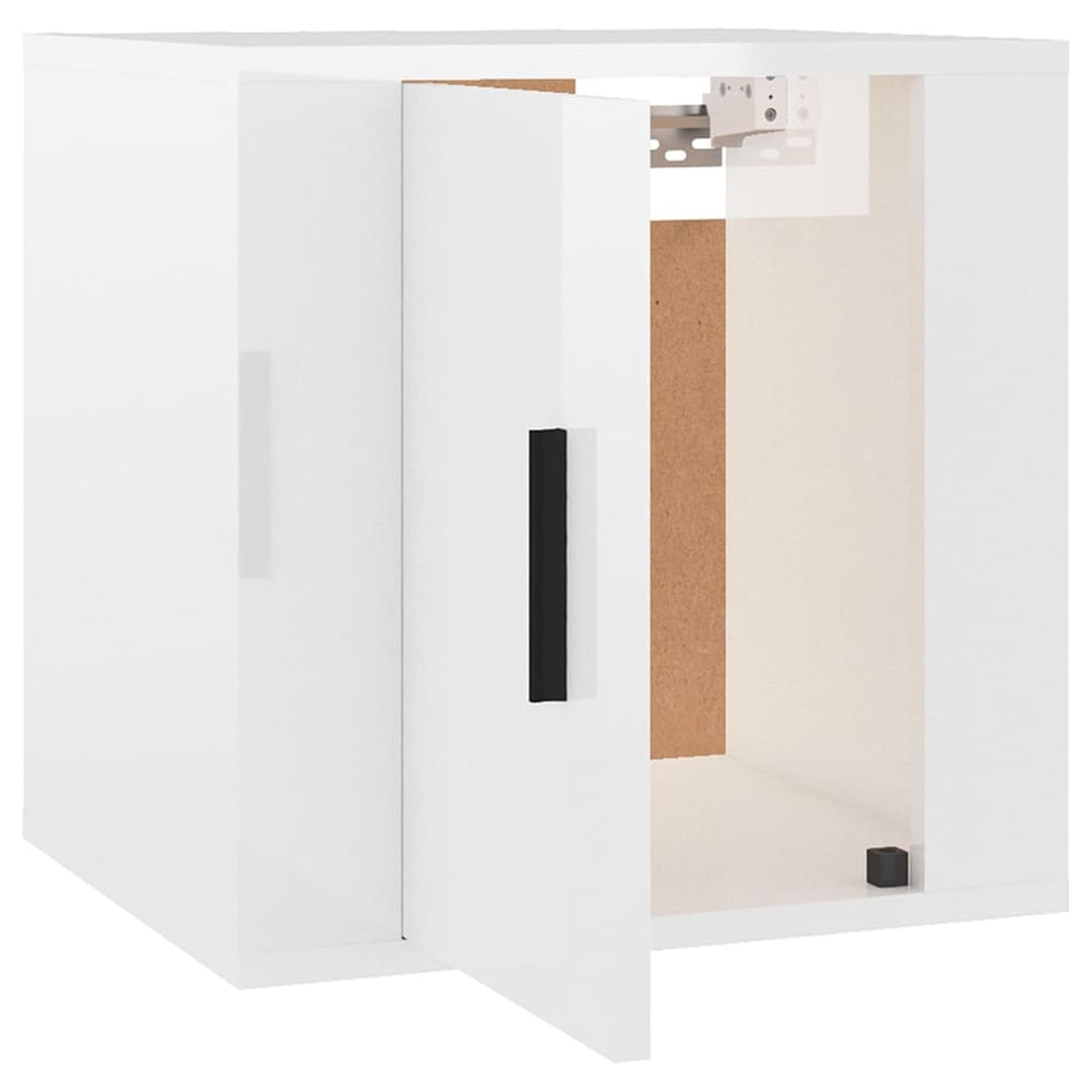 Tv-wandmeubels 2 st 40x34,5x40 cm hoogglans wit MeubelReus