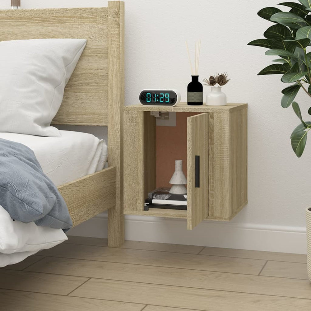 Tv-wandmeubel 40x34,5x40 cm sonoma eikenkleurig MeubelReus