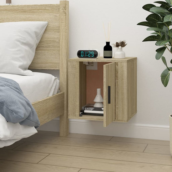 Tv-wandmeubel 40x34,5x40 cm sonoma eikenkleurig MeubelReus