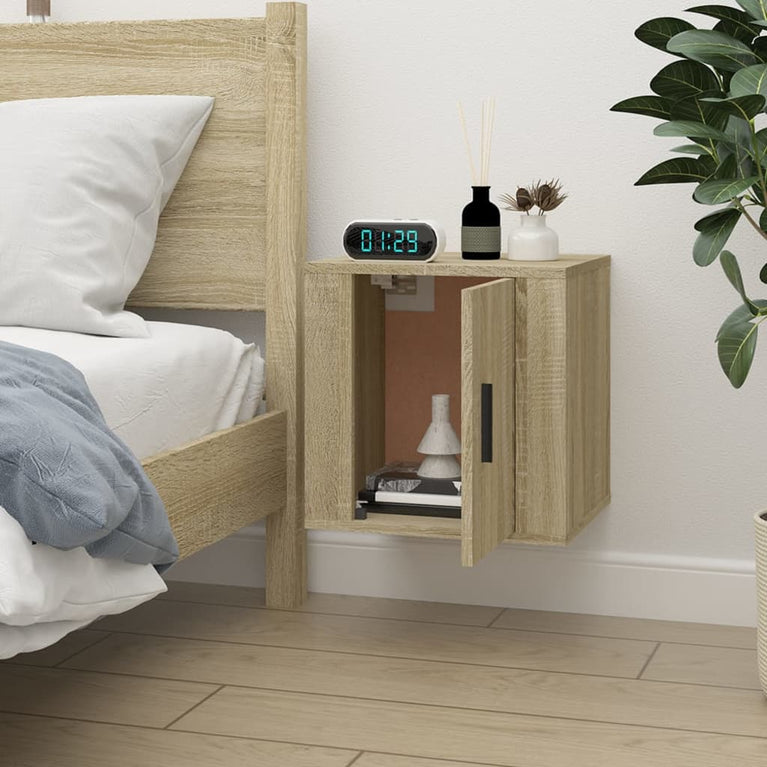 Tv-wandmeubel 40x34,5x40 cm sonoma eikenkleurig MeubelReus