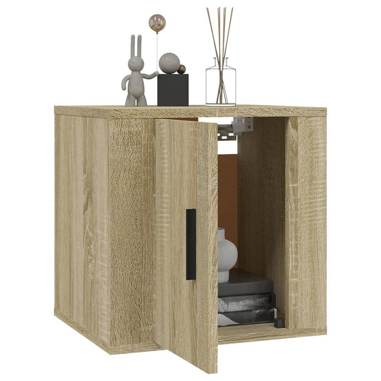 Tv-wandmeubels 2 st 40x34,5x40 cm sonoma eikenkleurig MeubelReus