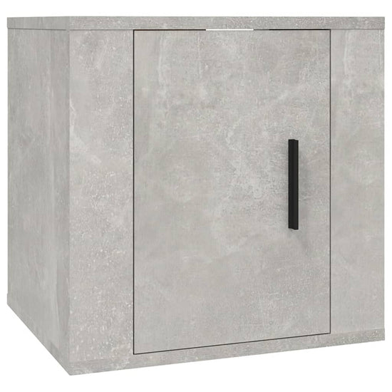 Tv-wandmeubels 2 st 40x34,5x40 cm betongrijs MeubelReus