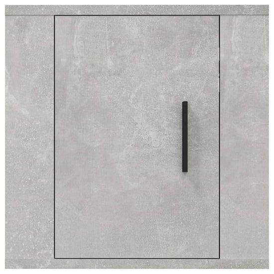 Tv-wandmeubels 2 st 40x34,5x40 cm betongrijs MeubelReus