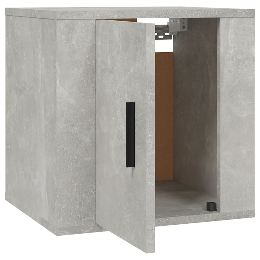 Tv-wandmeubels 2 st 40x34,5x40 cm betongrijs MeubelReus