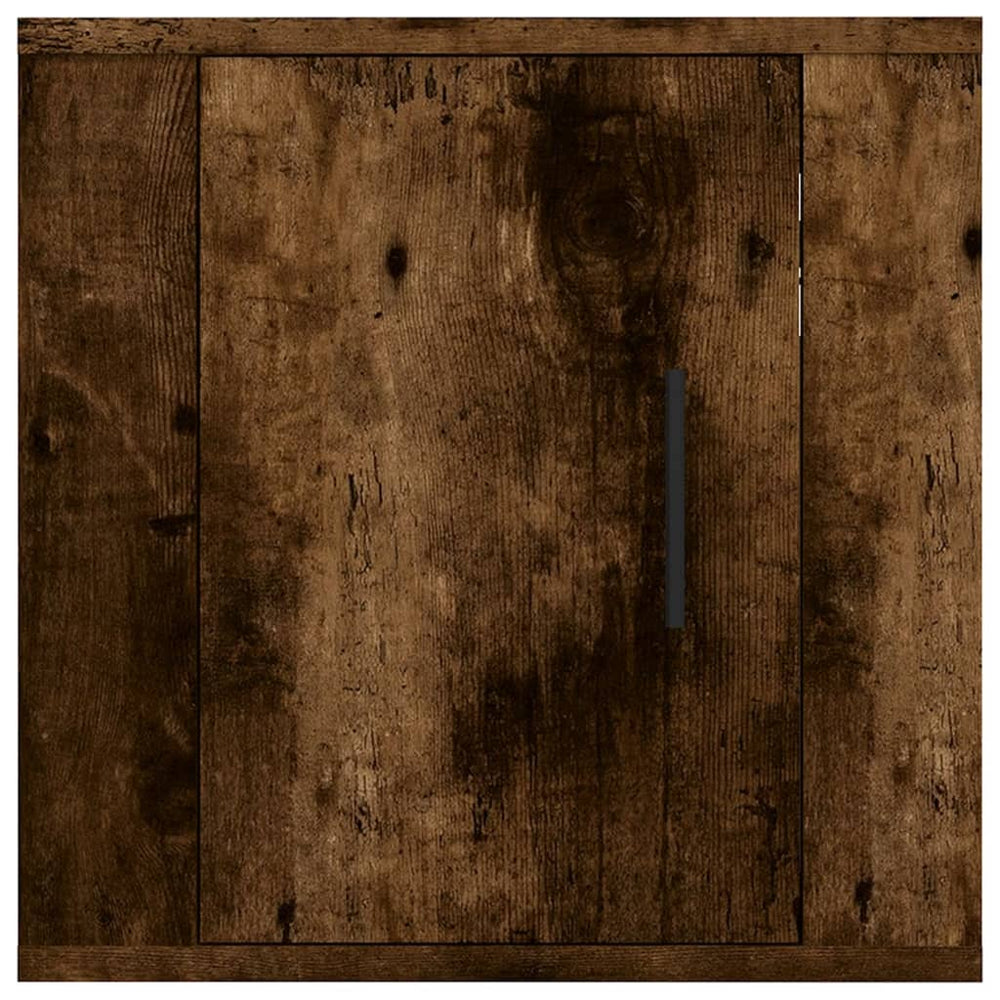 Tv-wandmeubels 2 st 40x34,5x40 cm gerookt eikenkleurig MeubelReus