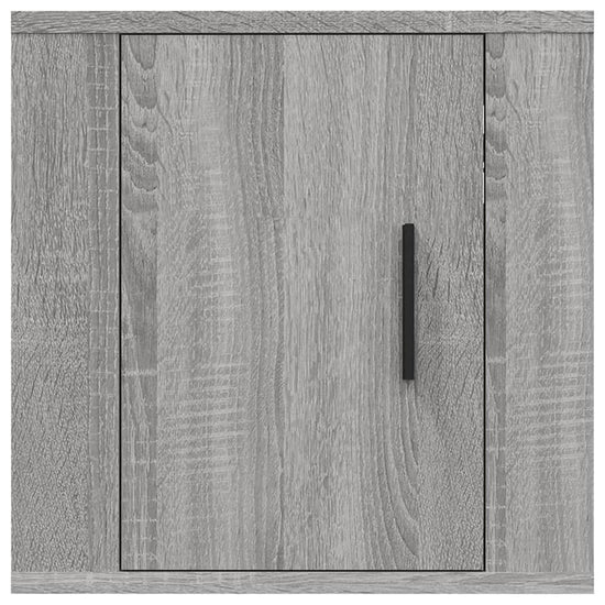 Tv-wandmeubel 40x34,5x40 cm grijs sonoma eikenkleurig MeubelReus