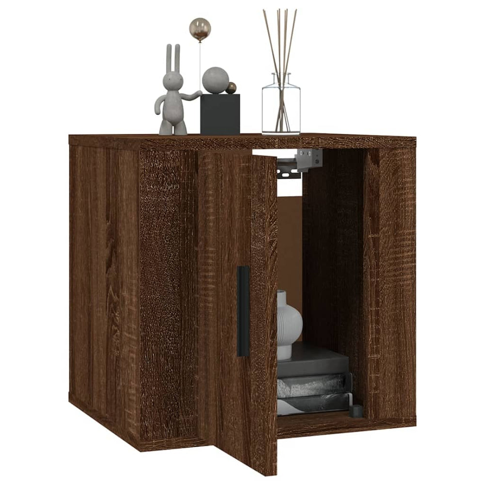 Tv-wandmeubels 2 st 40x34,5x40 cm bruin eikenkleur MeubelReus