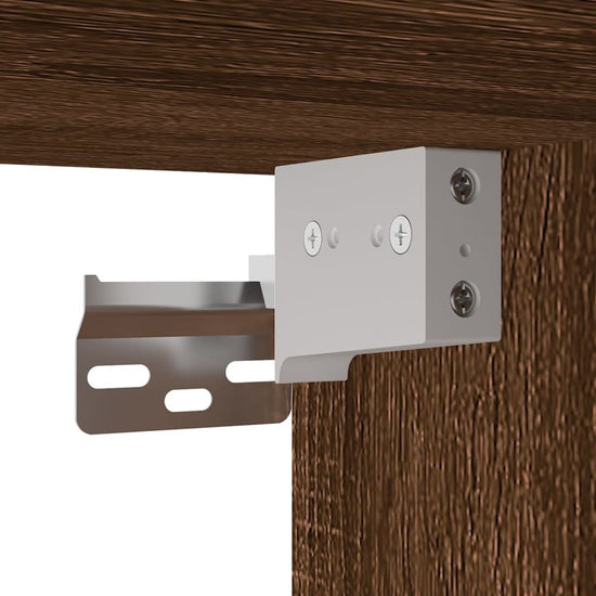 Tv-wandmeubels 2 st 40x34,5x40 cm bruin eikenkleur MeubelReus