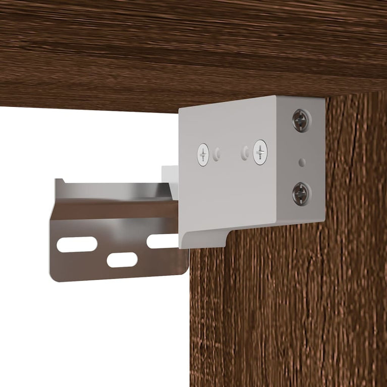 Tv-wandmeubels 2 st 40x34,5x40 cm bruin eikenkleur MeubelReus