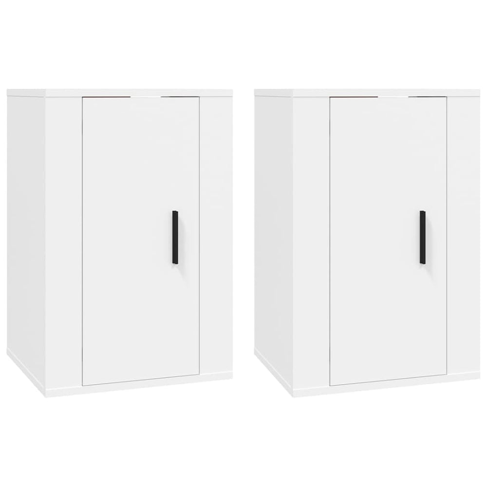 Tv-wandmeubels 2 st 40x34,5x60 cm wit MeubelReus