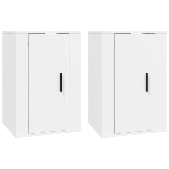 Tv-wandmeubels 2 st 40x34,5x60 cm wit MeubelReus
