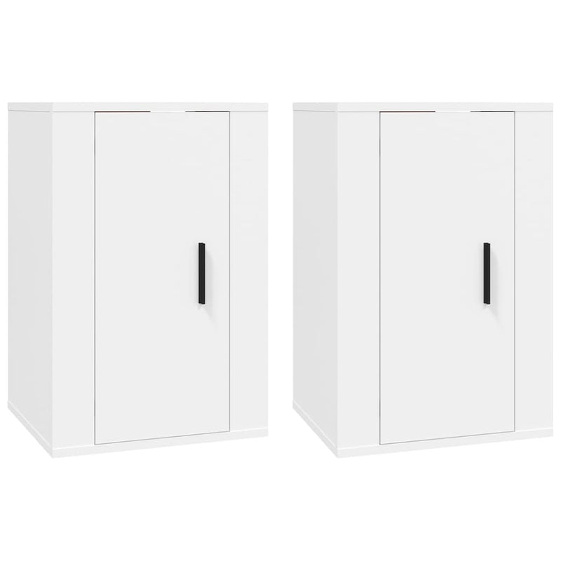 Tv-wandmeubels 2 st 40x34,5x60 cm wit MeubelReus