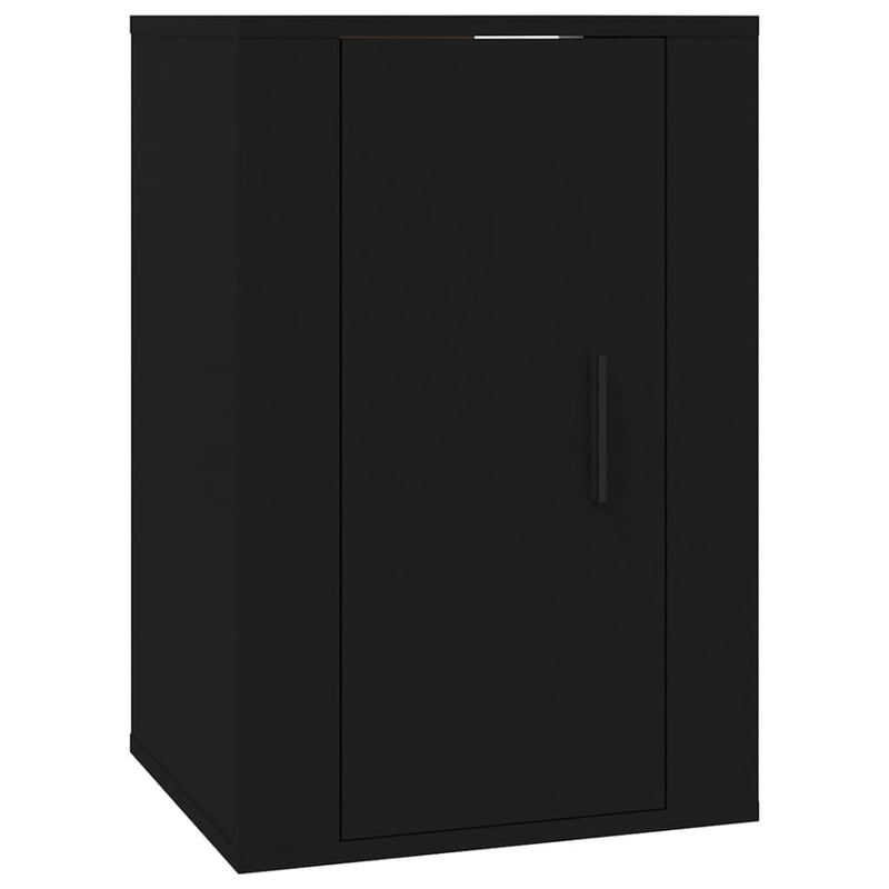 Tv-wandmeubel 40x34,5x60 cm zwart MeubelReus
