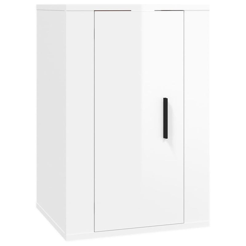 Tv-wandmeubel 40x34,5x60 cm hoogglans wit MeubelReus