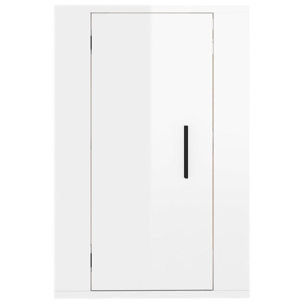 Tv-wandmeubels 2 st 40x34,5x60 cm hoogglans wit MeubelReus