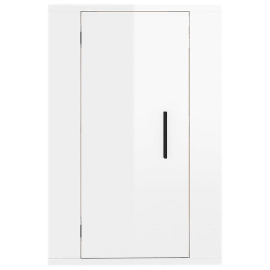Tv-wandmeubels 2 st 40x34,5x60 cm hoogglans wit MeubelReus