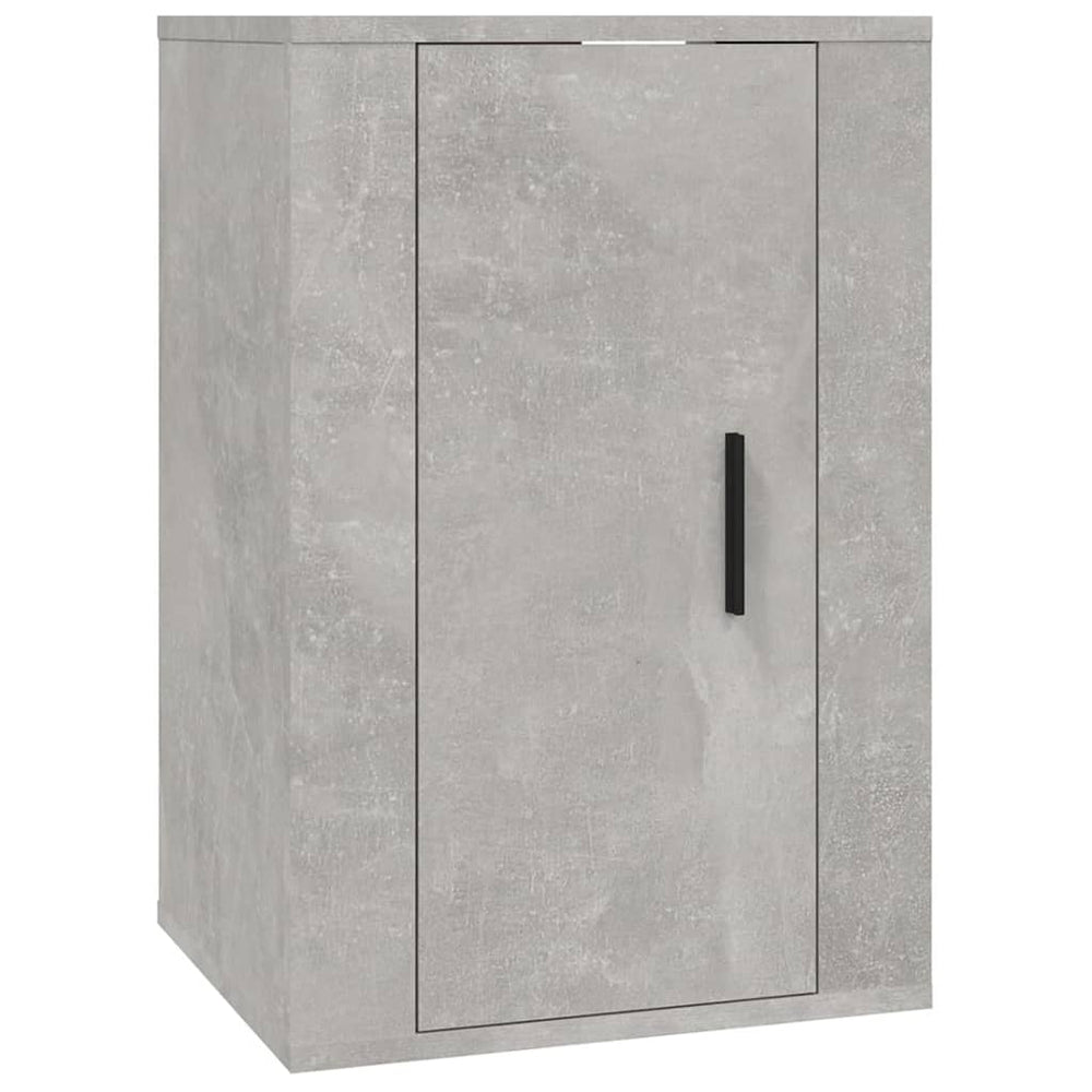 Tv-wandmeubel 40x34,5x60 cm betongrijs MeubelReus