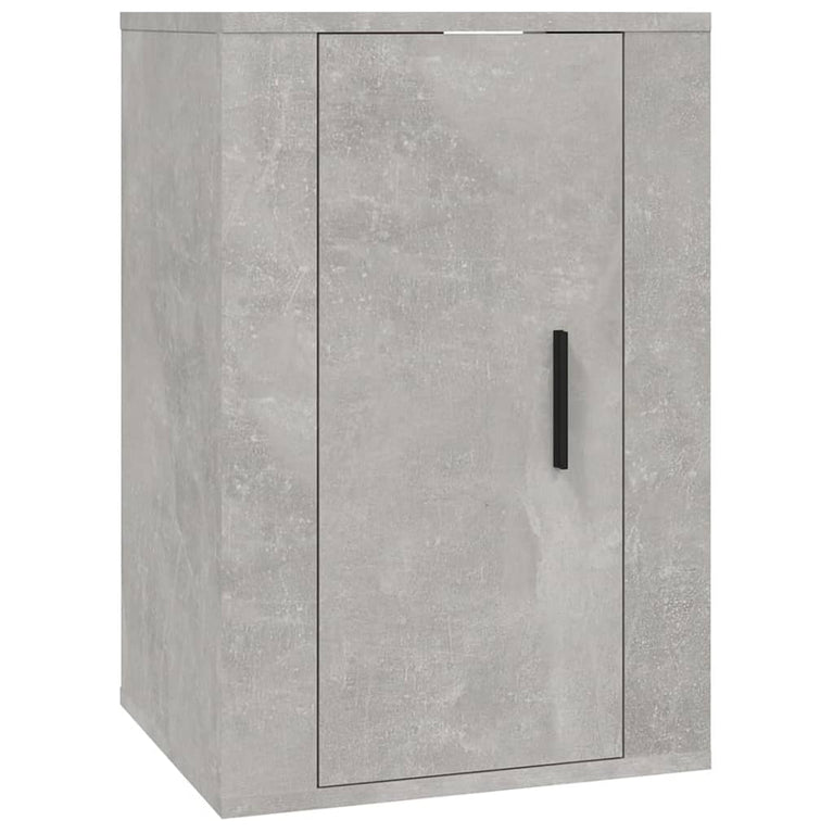 Tv-wandmeubel 40x34,5x60 cm betongrijs MeubelReus