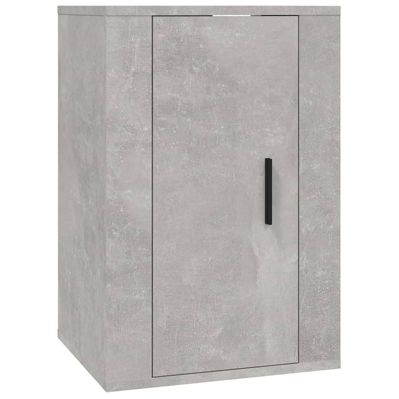 Tv-wandmeubel 40x34,5x60 cm betongrijs MeubelReus