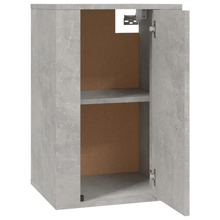 Tv-wandmeubel 40x34,5x60 cm betongrijs MeubelReus
