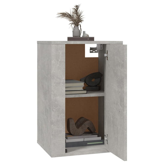 Tv-wandmeubels 2 st 40x34,5x60 cm betongrijs MeubelReus
