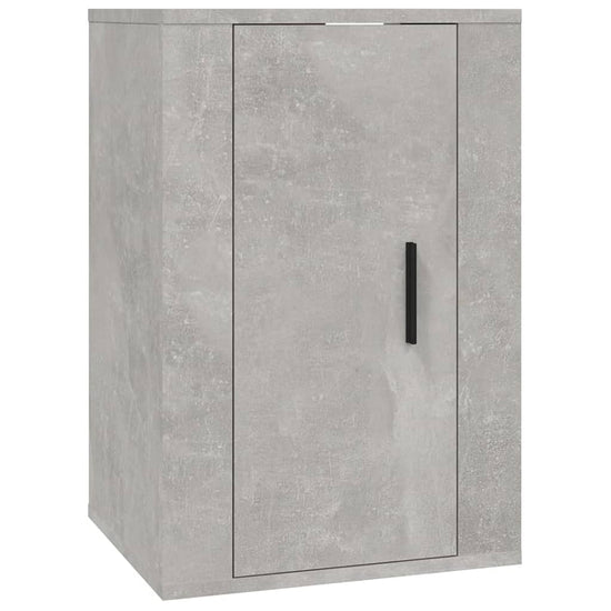 Tv-wandmeubels 2 st 40x34,5x60 cm betongrijs MeubelReus