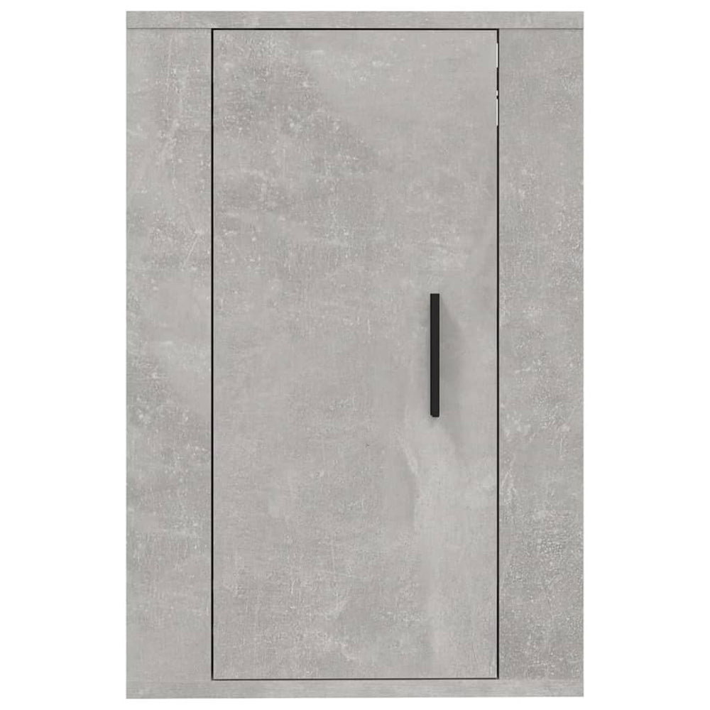 Tv-wandmeubels 2 st 40x34,5x60 cm betongrijs MeubelReus