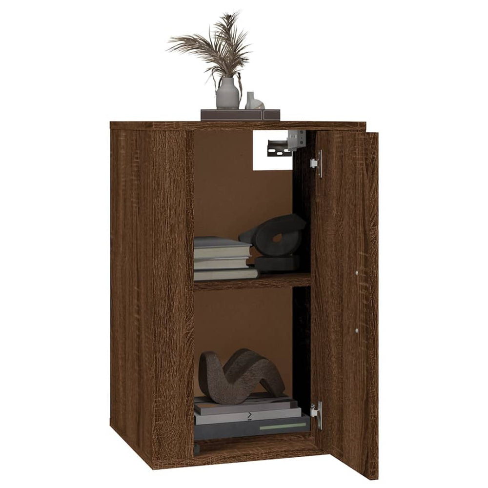 Tv-wandmeubel 40x34,5x60 cm bruin eikenkleur MeubelReus