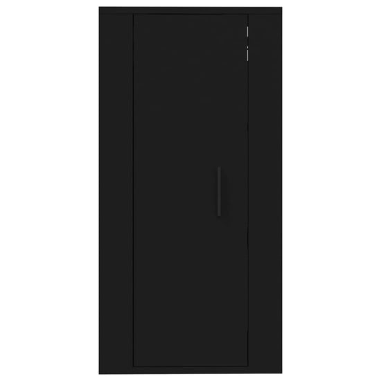 Tv-wandmeubel 40x34,5x80 cm zwart MeubelReus