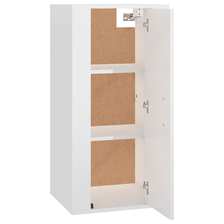 Tv-wandmeubel 40x34,5x80 cm hoogglans wit MeubelReus