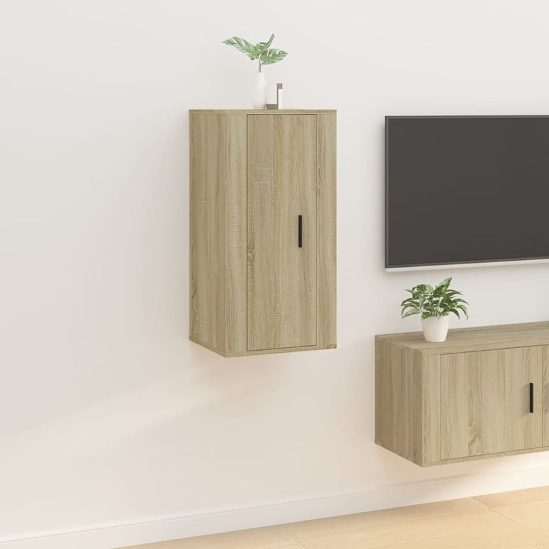 Tv-wandmeubel 40x34,5x80 cm sonoma eikenkleurig MeubelReus