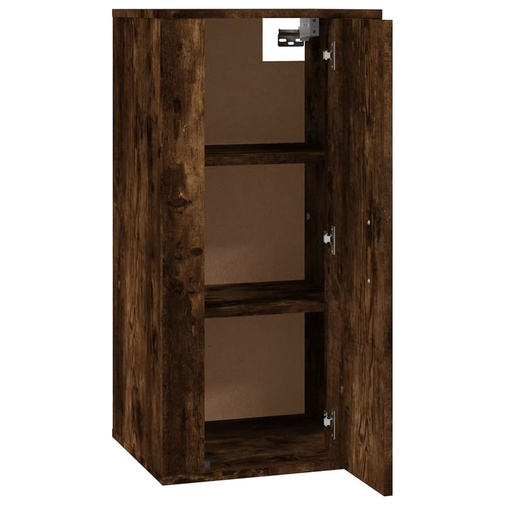 Tv-wandmeubel 40x34,5x80 cm gerookt eikenkleurig MeubelReus