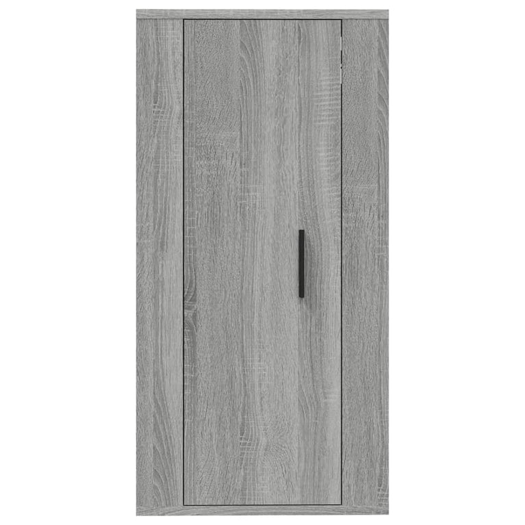 Tv-wandmeubel 40x34,5x80 cm grijs sonoma eikenkleurig MeubelReus