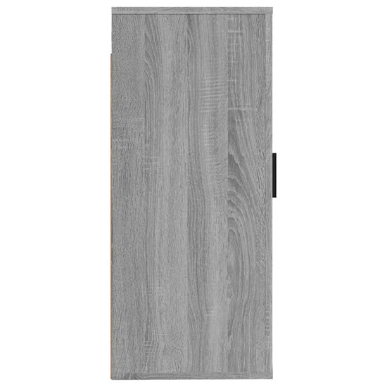 Tv-wandmeubel 40x34,5x80 cm grijs sonoma eikenkleurig MeubelReus