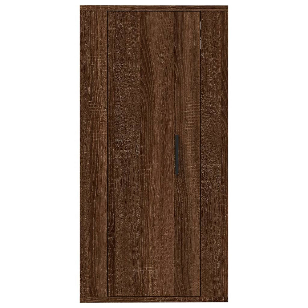 Tv-wandmeubel 40x34,5x80 cm bruin eikenkleur MeubelReus