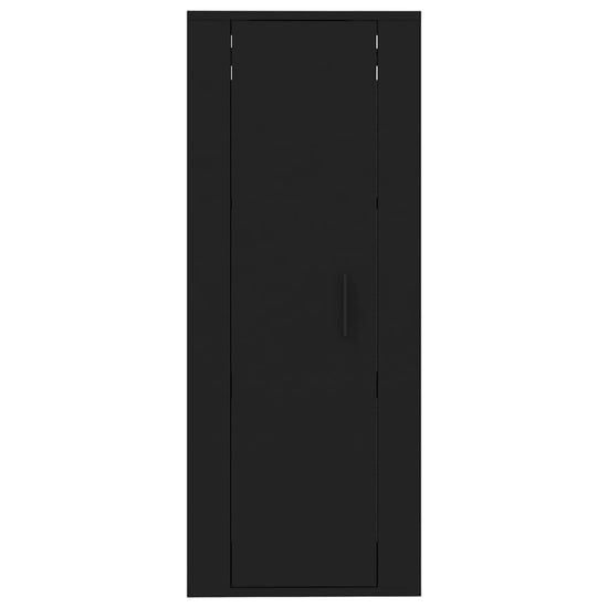 Tv-wandmeubel 40x34,5x100 cm zwart MeubelReus