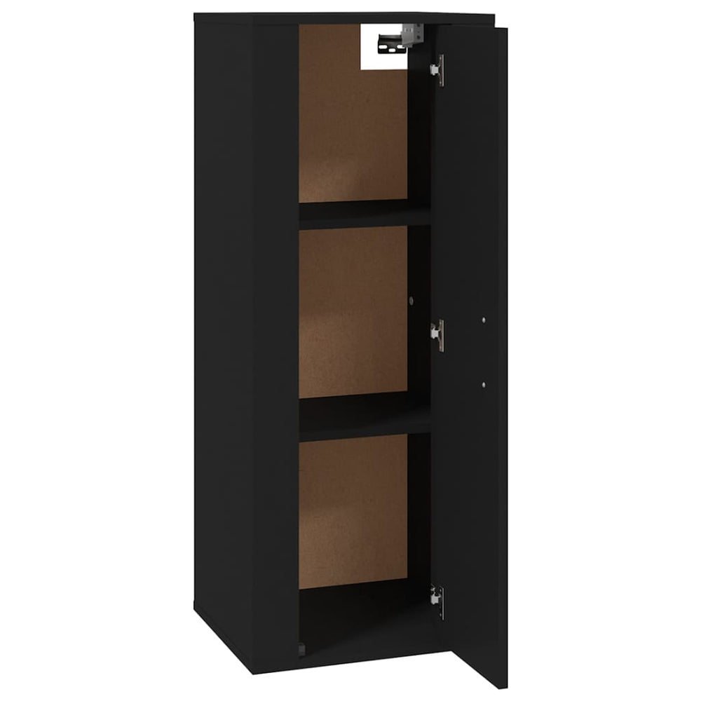 Tv-wandmeubel 40x34,5x100 cm zwart MeubelReus