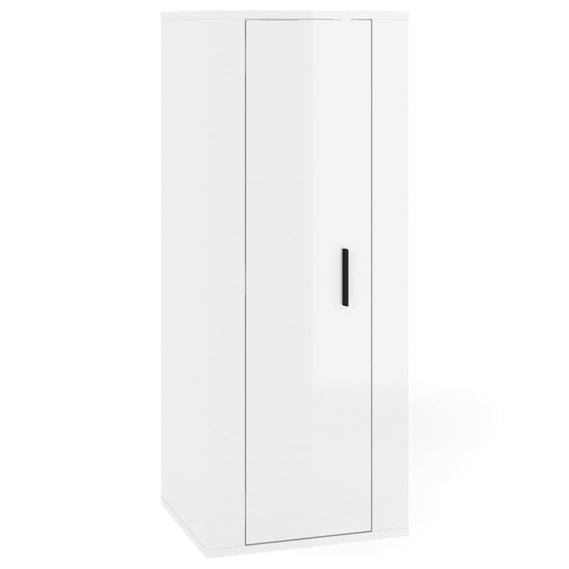 Tv-wandmeubel 40x34,5x100 cm hoogglans wit MeubelReus