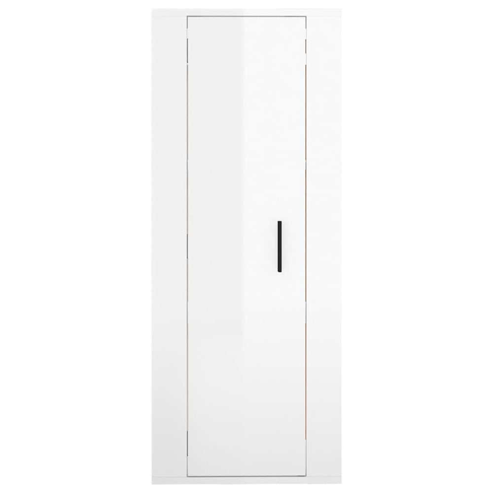 Tv-wandmeubel 40x34,5x100 cm hoogglans wit MeubelReus